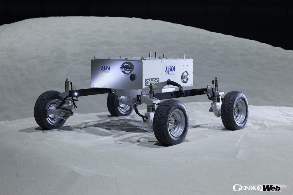 「ニッサンの技術が宇宙へ！ JAXAと共同研究中の月面ローバ試作機を公開 【動画】」の1枚目の画像