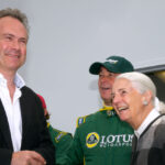ロータスの母、ヘイゼル・チャップマンが94歳で逝去 - 20211218_Hazel_Chapman_--Clive-Chapman---Nigel-Mansell---21-June-2011---Hethel-Test-Track-reopening
