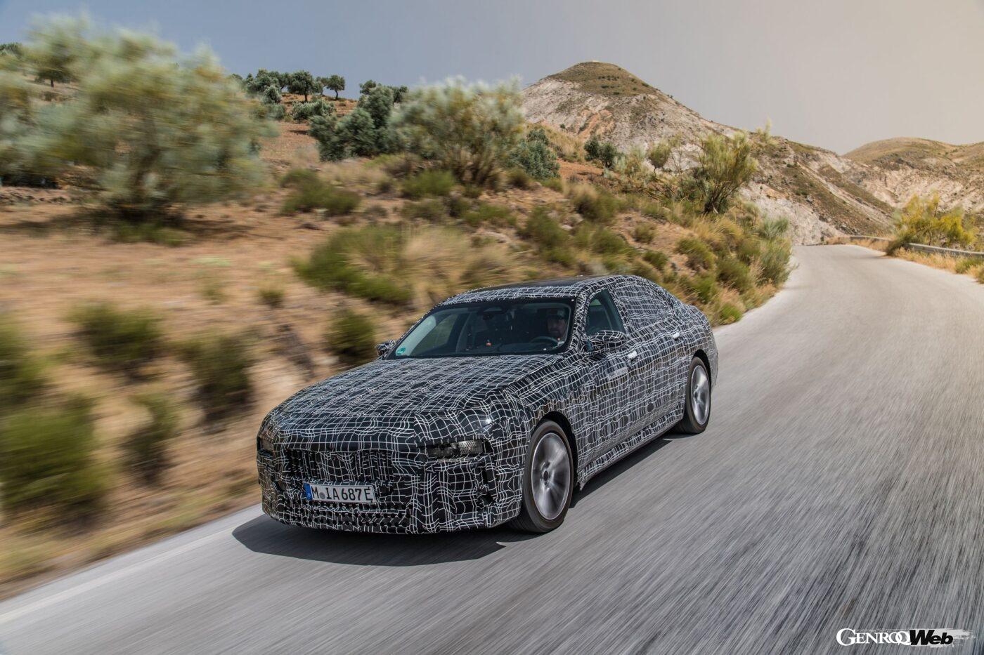 「BMWのフラッグシップEV「i7」が開発最終段階に突入！ 数万kmの過酷なテストを経て2022年リリース」の4枚目の画像