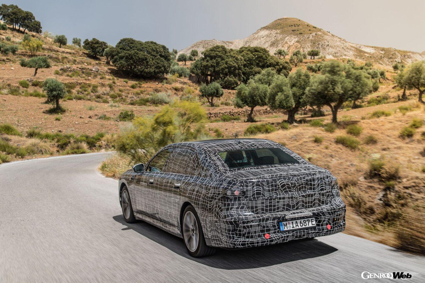 「BMWのフラッグシップEV「i7」が開発最終段階に突入！ 数万kmの過酷なテストを経て2022年リリース」の5枚目の画像
