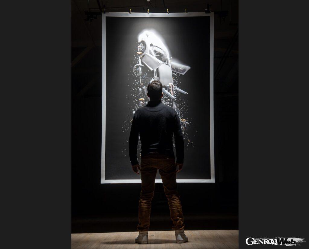 「宇宙に飛び立つアヴェンタドール!? ランボルギーニ初となるNFTアートのオークションがスタート」の2枚目の画像