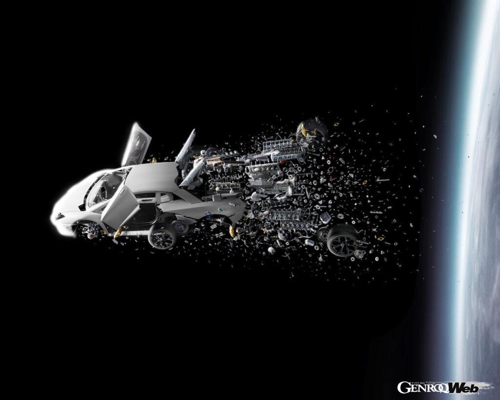 「宇宙に飛び立つアヴェンタドール!? ランボルギーニ初となるNFTアートのオークションがスタート」の11枚目の画像