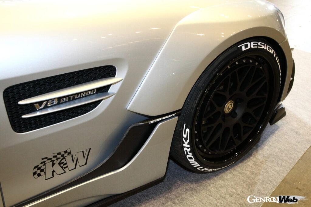 「メルセデスAMG GT／GTCをスタイリッシュにメイクアップ！  【DESIGN WORKS：東京オートサロン2022】」の5枚目の画像