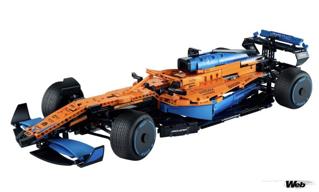 「LEGO初のF1マシン「レゴ テクニック マクラーレン フォーミュラ 1 レースカー」発売！ 2021年シーズンモデルを完全再現 【動画】」の7枚目の画像