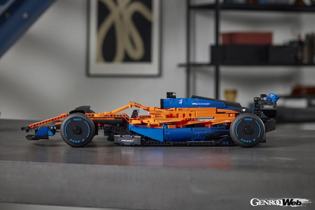 「LEGO初のF1マシン「レゴ テクニック マクラーレン フォーミュラ 1 レースカー」発売！ 2021年シーズンモデルを完全再現 【動画】」の18枚目の画像