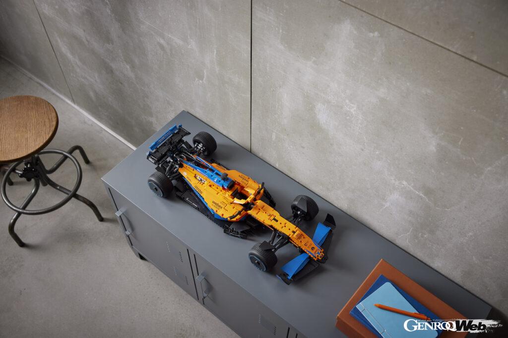 「LEGO初のF1マシン「レゴ テクニック マクラーレン フォーミュラ 1 レースカー」発売！ 2021年シーズンモデルを完全再現 【動画】」の25枚目の画像