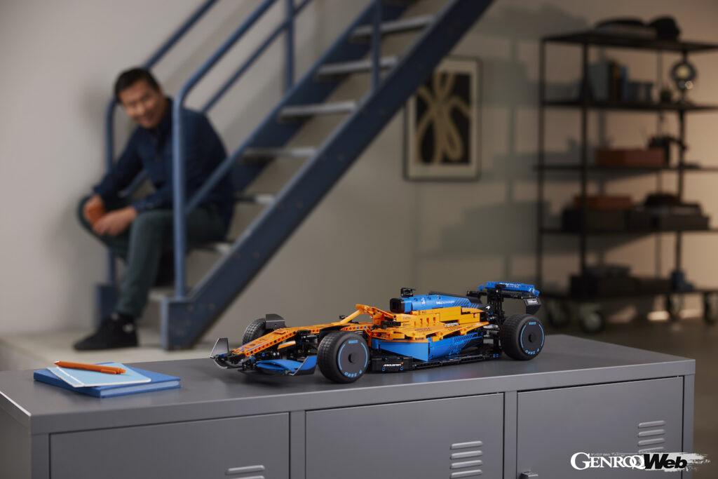 「LEGO初のF1マシン「レゴ テクニック マクラーレン フォーミュラ 1 レースカー」発売！ 2021年シーズンモデルを完全再現 【動画】」の28枚目の画像