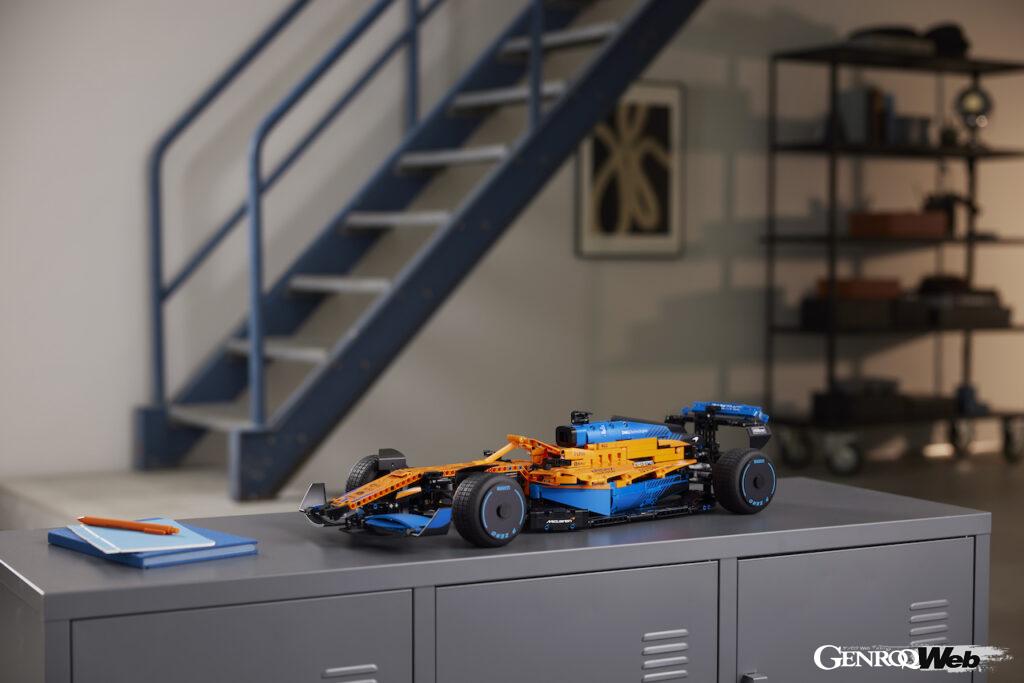「LEGO初のF1マシン「レゴ テクニック マクラーレン フォーミュラ 1 レースカー」発売！ 2021年シーズンモデルを完全再現 【動画】」の29枚目の画像