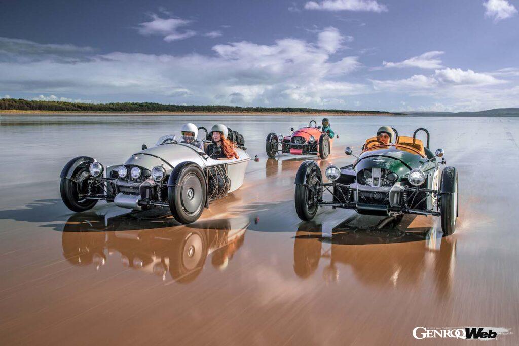 「モーガン スーパー3デビュー！ 完全刷新した伝統の3輪モデルはフォード製直3エンジンを搭載 【動画】」の18枚目の画像