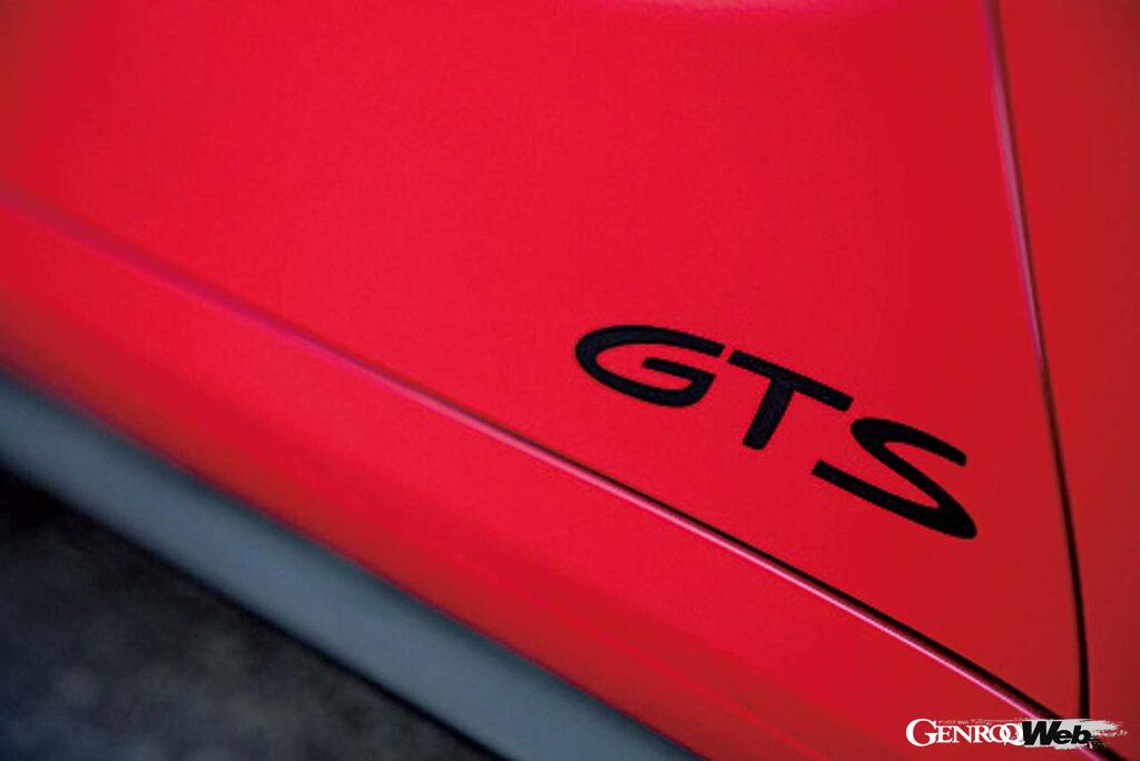 ポルシェ 911 カレラ GTSと718 ケイマン GTS 4.0のデカール