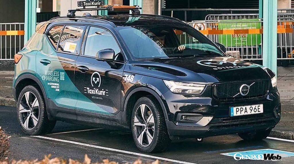 「ボルボ、新たなワイヤレス充電技術の耐久実証テストをスタート。北欧最大のタクシー業者とタッグ」の2枚目の画像