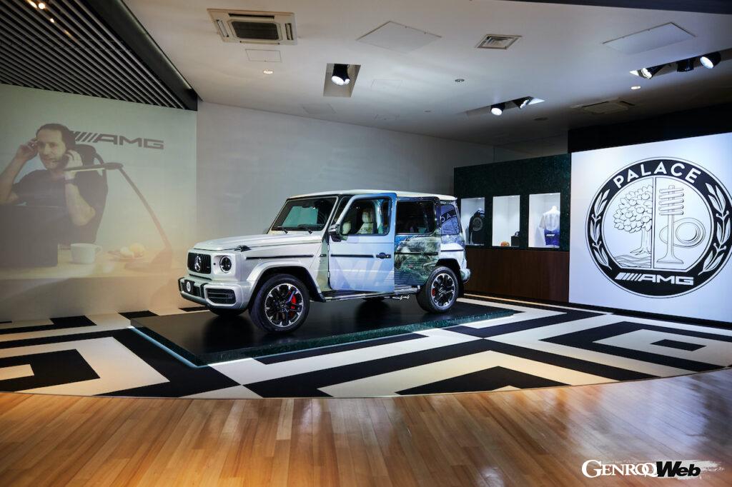「メルセデスAMGとストリートブランドがコラボ！ 世界にたった1台のアートカーを東京で公開 【動画】」の14枚目の画像