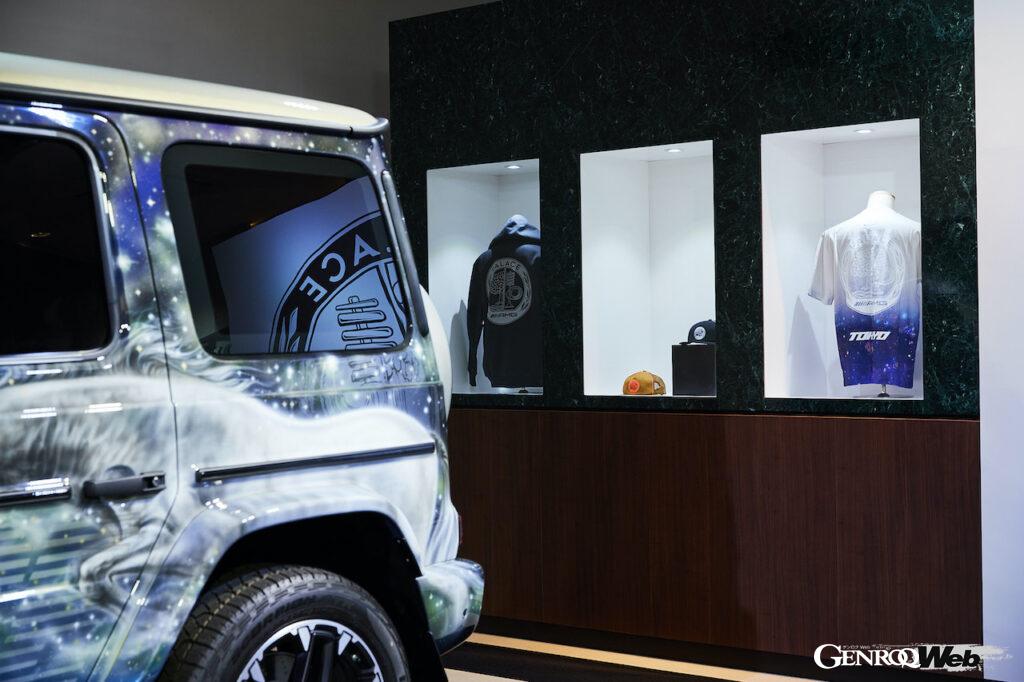 「メルセデスAMGとストリートブランドがコラボ！ 世界にたった1台のアートカーを東京で公開 【動画】」の26枚目の画像