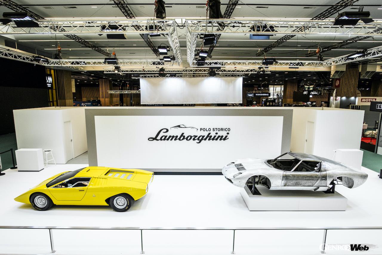 「ランボルギーニ、生産を終了するV12エンジンに敬意を表しカウンタックとミウラをフィーチャー」の3枚目の画像