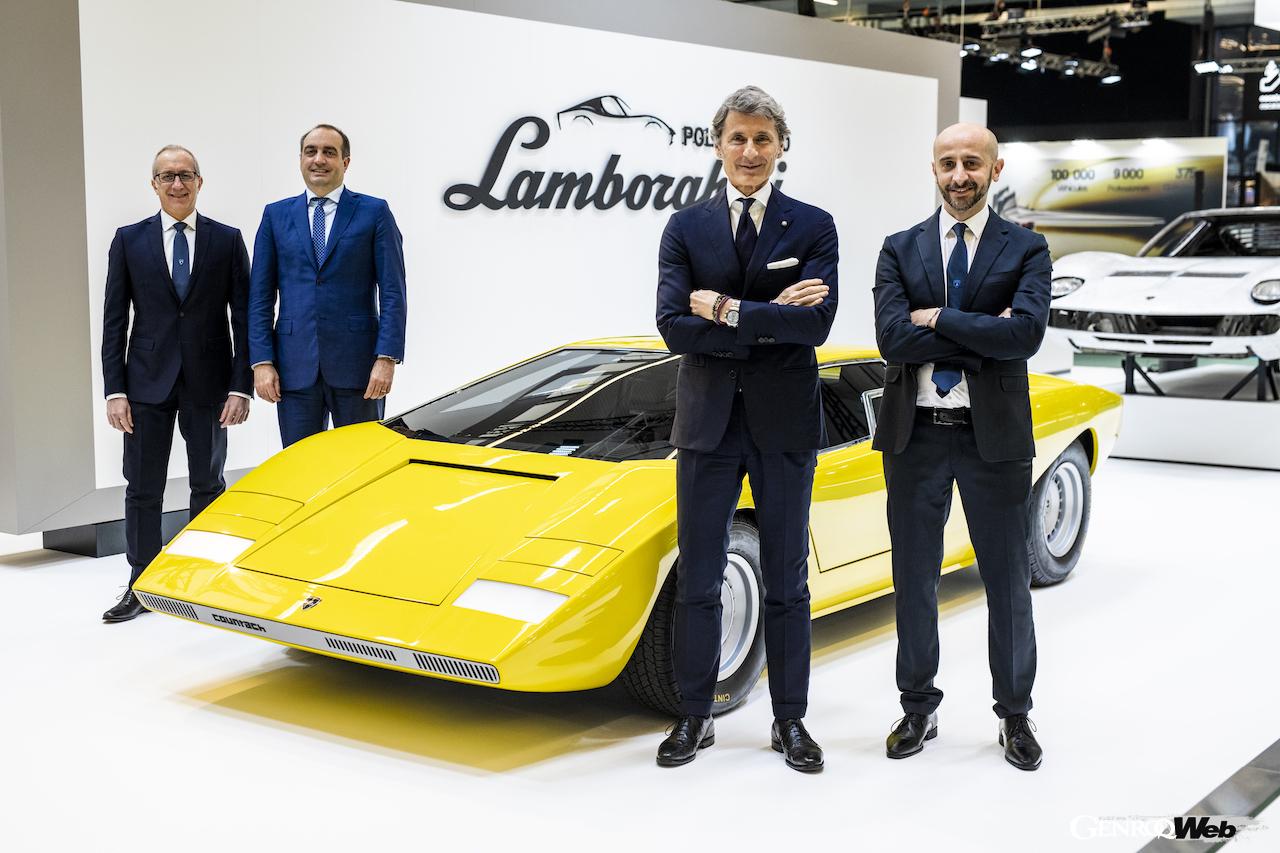 「ランボルギーニ、生産を終了するV12エンジンに敬意を表しカウンタックとミウラをフィーチャー」の12枚目の画像