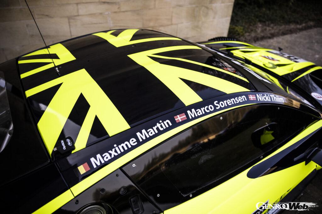 ファナテック GTワールドシリーズ 耐久カップに参戦する、ビーチディーン AMRのヴァンテージ GT3。
