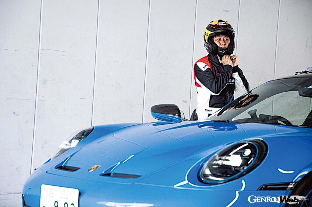 「ポルシェ 911 GT3、富士スピードウェイをアタック！ 荒 聖治が実感したカップカーの世界」の8枚目の画像