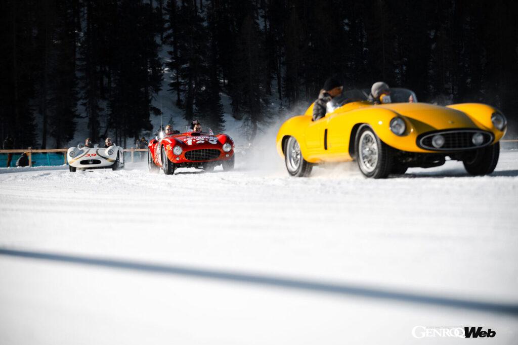 「ミウラやカウンタックが冬の湖を疾走！冬のスイスで行われている「氷上のコンクール デレガンス」」の15枚目の画像