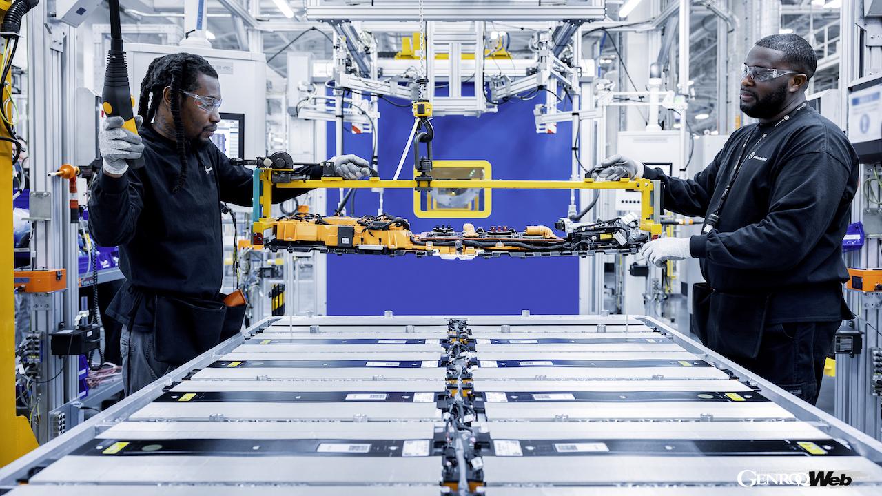 「メルセデス・ベンツ EQSがインテリアを先行公開！ アラバマの新バッテリー工場も本格稼働へ」の20枚目の画像