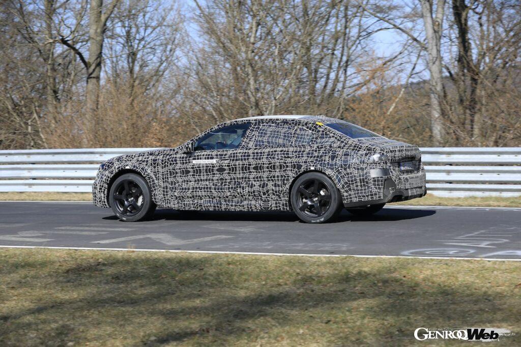 「【スクープ！】 最高出力750ps!? プラグインハイブリッドを搭載する次期BMW M5をキャッチ」の3枚目の画像