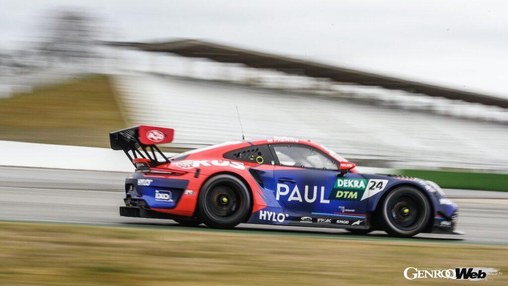 2022年のDTMに参戦する、チーム75 ベルンハルトのポルシェ 911 GT3 R。