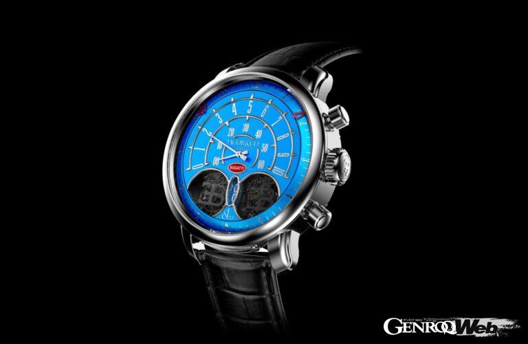 ブガッティ×ジェイコブが製作した新作腕時計、ジャン・ブガッティ タイムピース。18Kホワイトゴールド仕様
