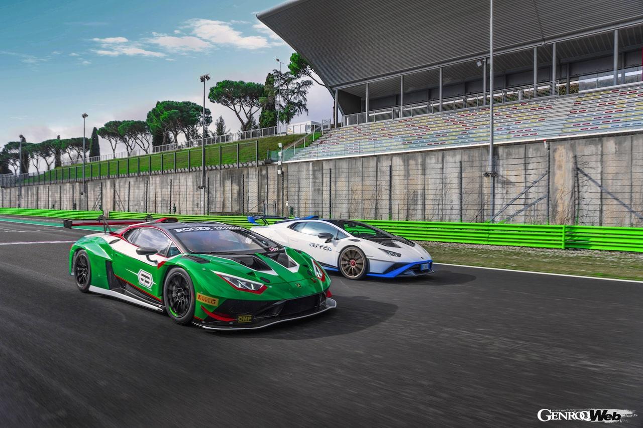 「ランボルギーニ、ウラカン GT3  EVO2を公開！ 2023年デイトナ24時間でデビュー 【動画】」の3枚目の画像