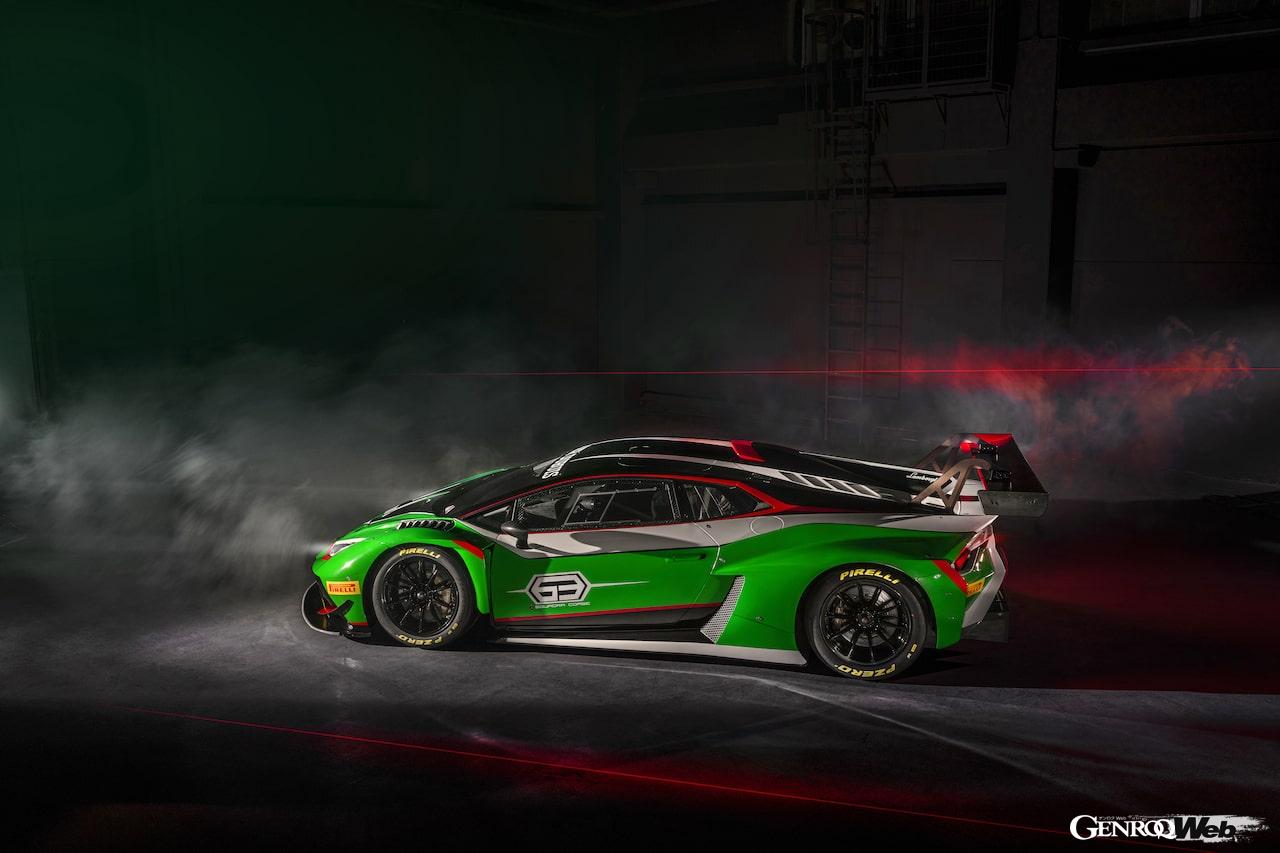「ランボルギーニ、ウラカン GT3  EVO2を公開！ 2023年デイトナ24時間でデビュー 【動画】」の12枚目の画像