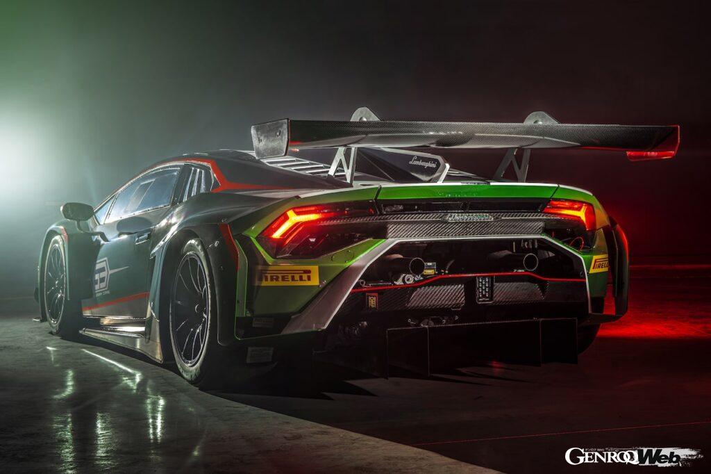 「ランボルギーニ、ウラカン GT3  EVO2を公開！ 2023年デイトナ24時間でデビュー 【動画】」の14枚目の画像