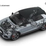 アウディ A1ベースのクロスオーバー、2023年モデルから車名を「A1 オールストリート」に変更 - 01 A1 allstreet_Antriebsstrang vorn
