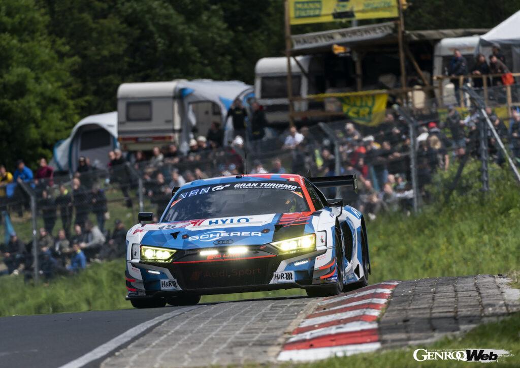 「50回目を迎えたニュルブルクリンク24時間レース、アウディ R8 LMS GT3 evo IIが総合優勝を達成」の3枚目の画像
