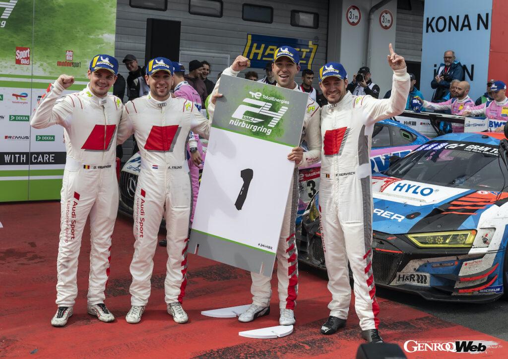 「50回目を迎えたニュルブルクリンク24時間レース、アウディ R8 LMS GT3 evo IIが総合優勝を達成」の20枚目の画像