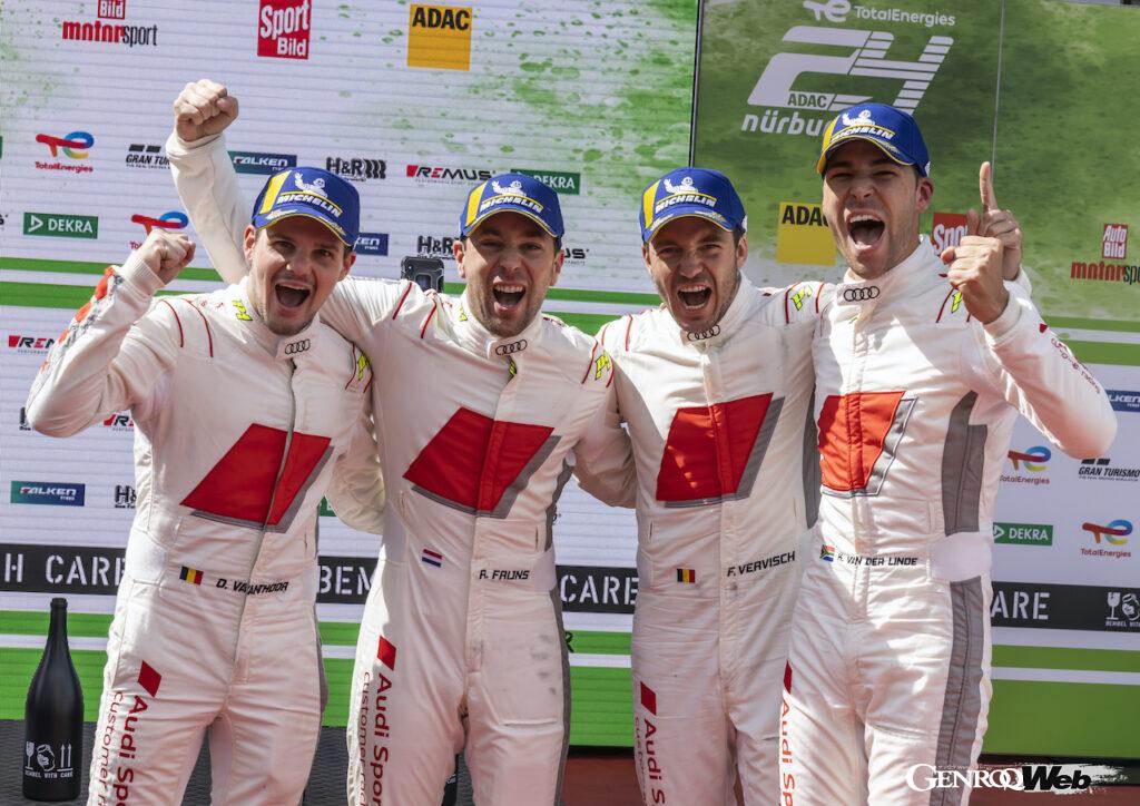 「50回目を迎えたニュルブルクリンク24時間レース、アウディ R8 LMS GT3 evo IIが総合優勝を達成」の21枚目の画像