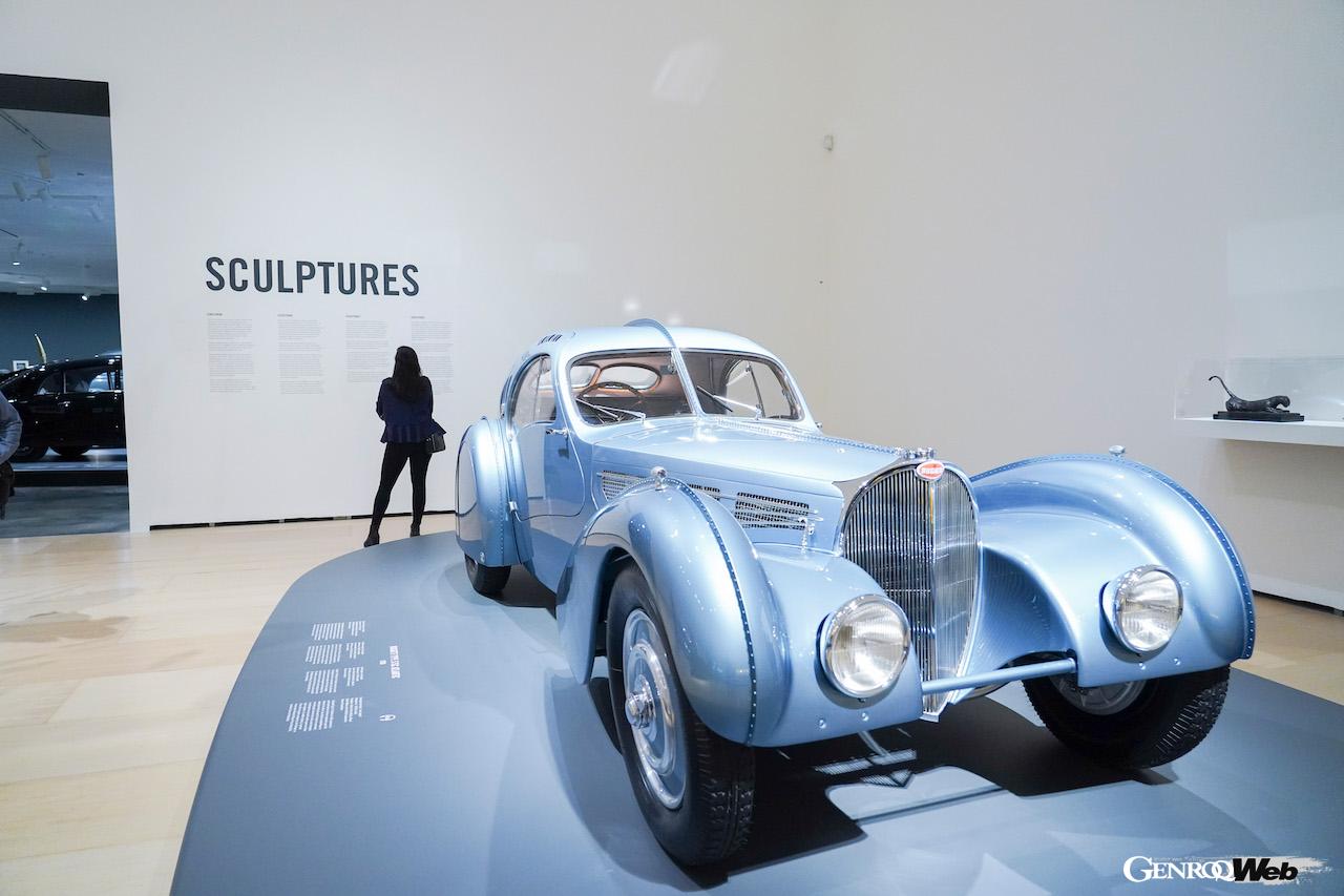「ブガッティの名車が超名門美術館に展示！ 芸術と認められた世界一美しいクーペ」の3枚目の画像