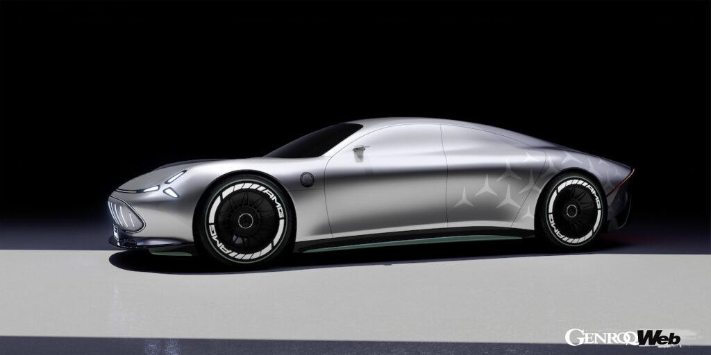「メルセデスAMG、Vision AMGを公開！ 2025年の投入を目指すハイパーEVの理想形」の4枚目の画像