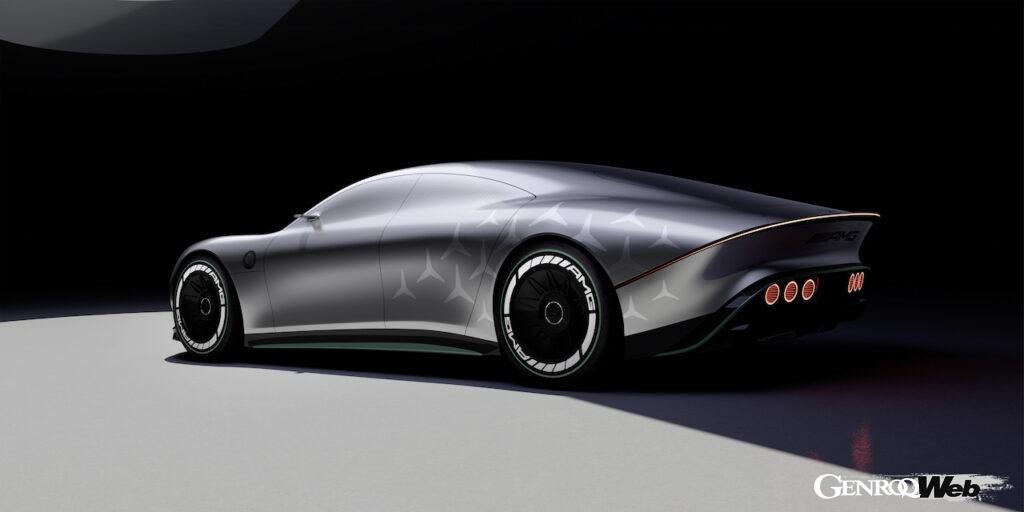 「メルセデスAMG、Vision AMGを公開！ 2025年の投入を目指すハイパーEVの理想形」の5枚目の画像