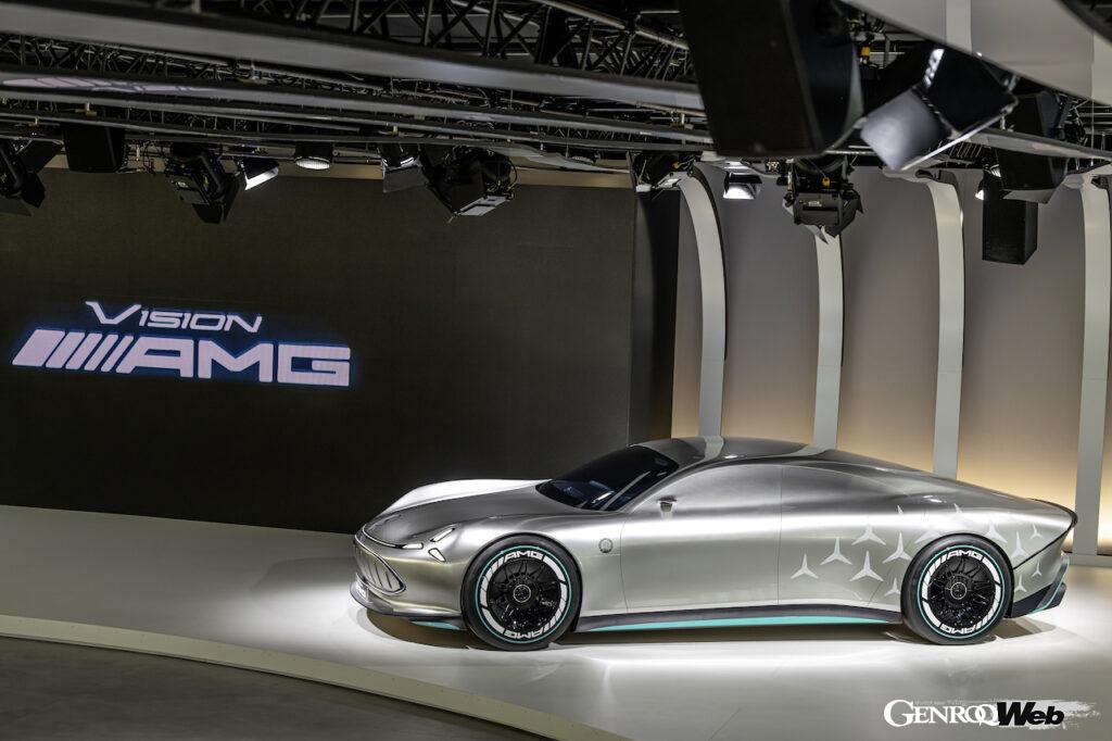 「メルセデスAMG、Vision AMGを公開！ 2025年の投入を目指すハイパーEVの理想形」の8枚目の画像