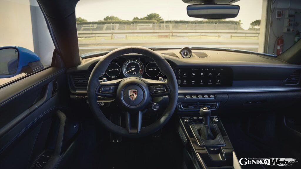ポルシェ 911 GT3のコクピット