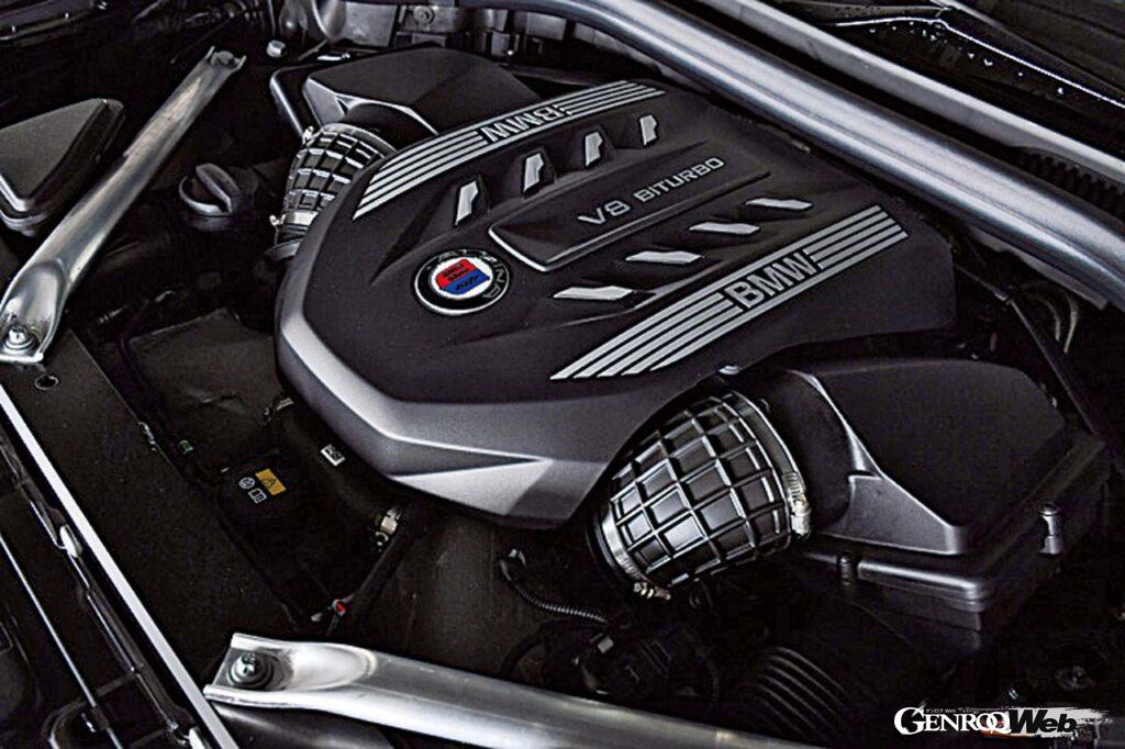 BMW アルピナ XB7のエンジン