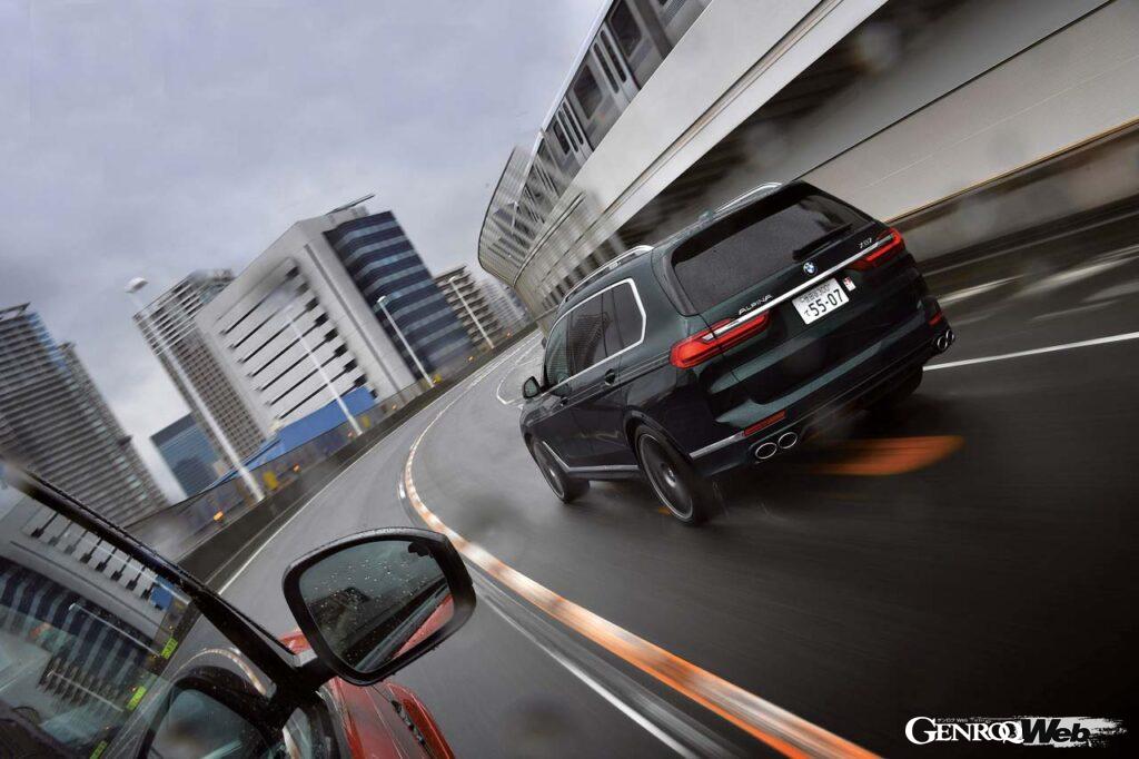 「BMW アルピナ XB7とレンジローバースポーツ SVRを比較試乗！ 2000万円超の高級SUVに求められるハイパフォーマンスの解釈」の11枚目の画像