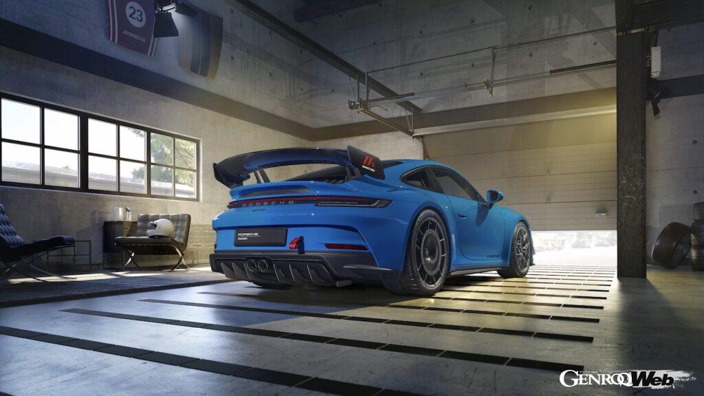 「ノルトシュライフェでのタイムを4秒短縮！ ポルシェ 911 GT3に「マンタイ・パフォーマンスキット」が登場 【動画】」の4枚目の画像
