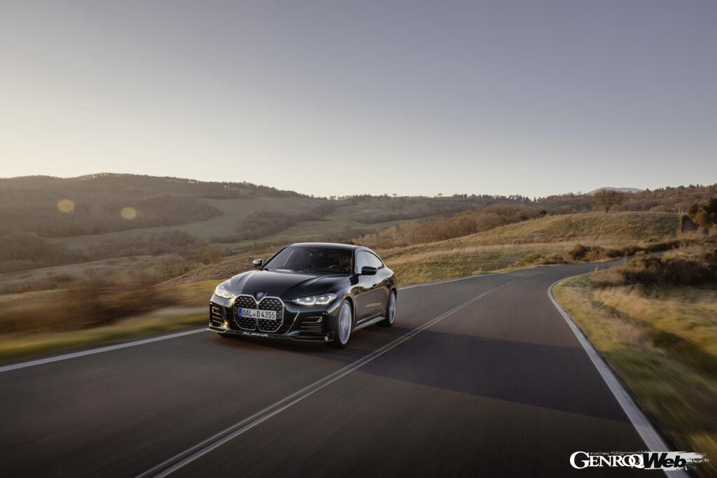 「最大トルク730Nm！ 抜群の走行性能と効率性を両立したディーゼルモデル「BMWアルピナ D4 S グランクーペ」で地平を目指せ」の2枚目の画像