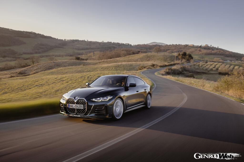 「最大トルク730Nm！ 抜群の走行性能と効率性を両立したディーゼルモデル「BMWアルピナ D4 S グランクーペ」で地平を目指せ」の3枚目の画像
