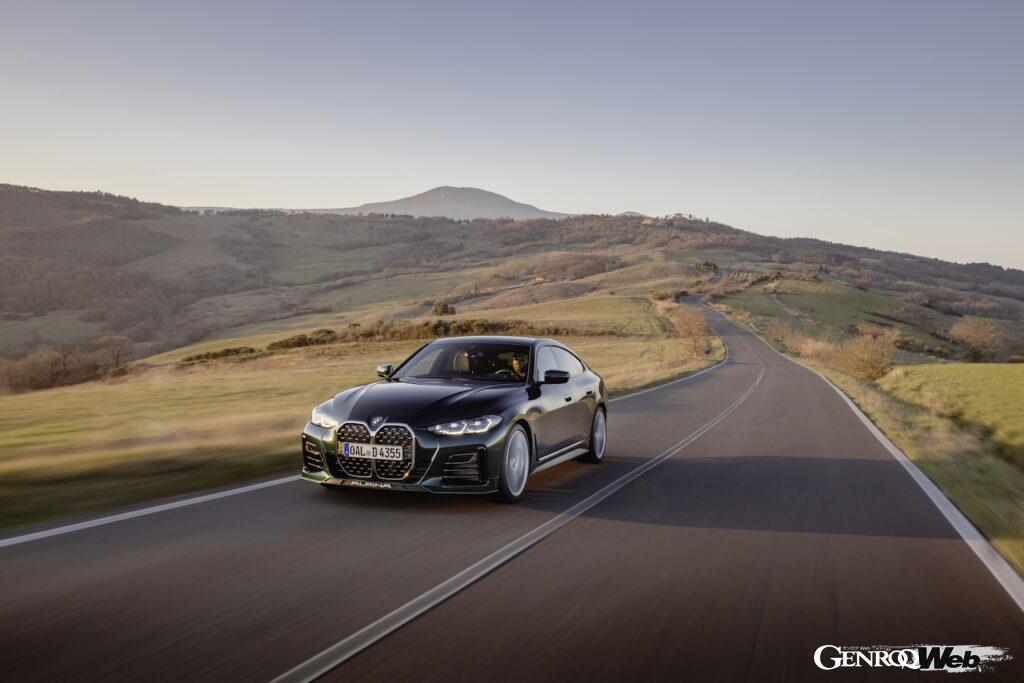 「最大トルク730Nm！ 抜群の走行性能と効率性を両立したディーゼルモデル「BMWアルピナ D4 S グランクーペ」で地平を目指せ」の4枚目の画像