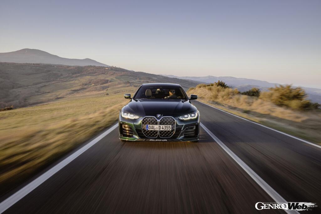 「最大トルク730Nm！ 抜群の走行性能と効率性を両立したディーゼルモデル「BMWアルピナ D4 S グランクーペ」で地平を目指せ」の6枚目の画像