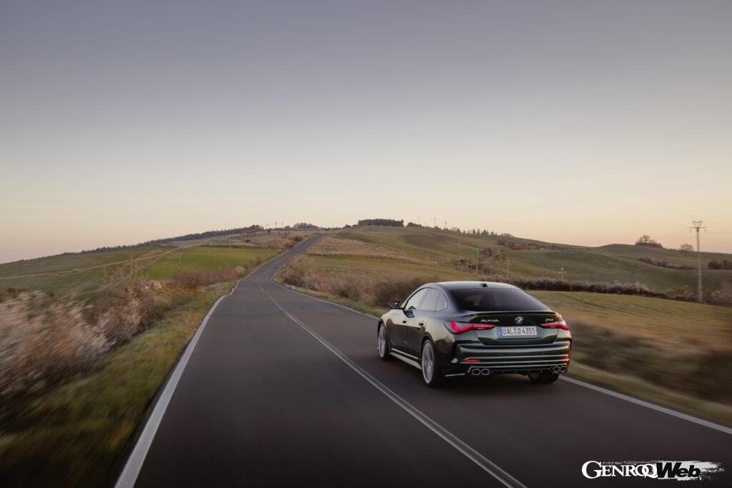 「最大トルク730Nm！ 抜群の走行性能と効率性を両立したディーゼルモデル「BMWアルピナ D4 S グランクーペ」で地平を目指せ」の7枚目の画像