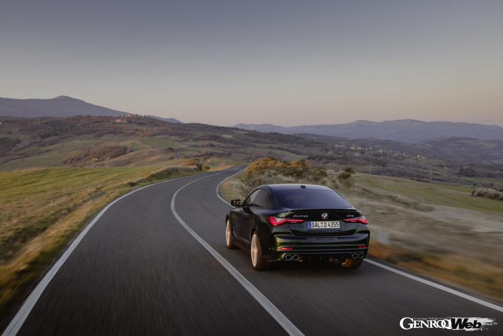 「最大トルク730Nm！ 抜群の走行性能と効率性を両立したディーゼルモデル「BMWアルピナ D4 S グランクーペ」で地平を目指せ」の8枚目の画像