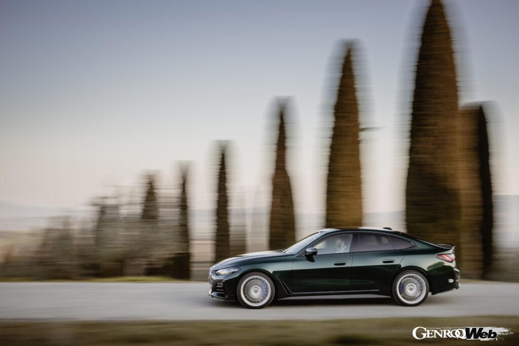「最大トルク730Nm！ 抜群の走行性能と効率性を両立したディーゼルモデル「BMWアルピナ D4 S グランクーペ」で地平を目指せ」の17枚目の画像