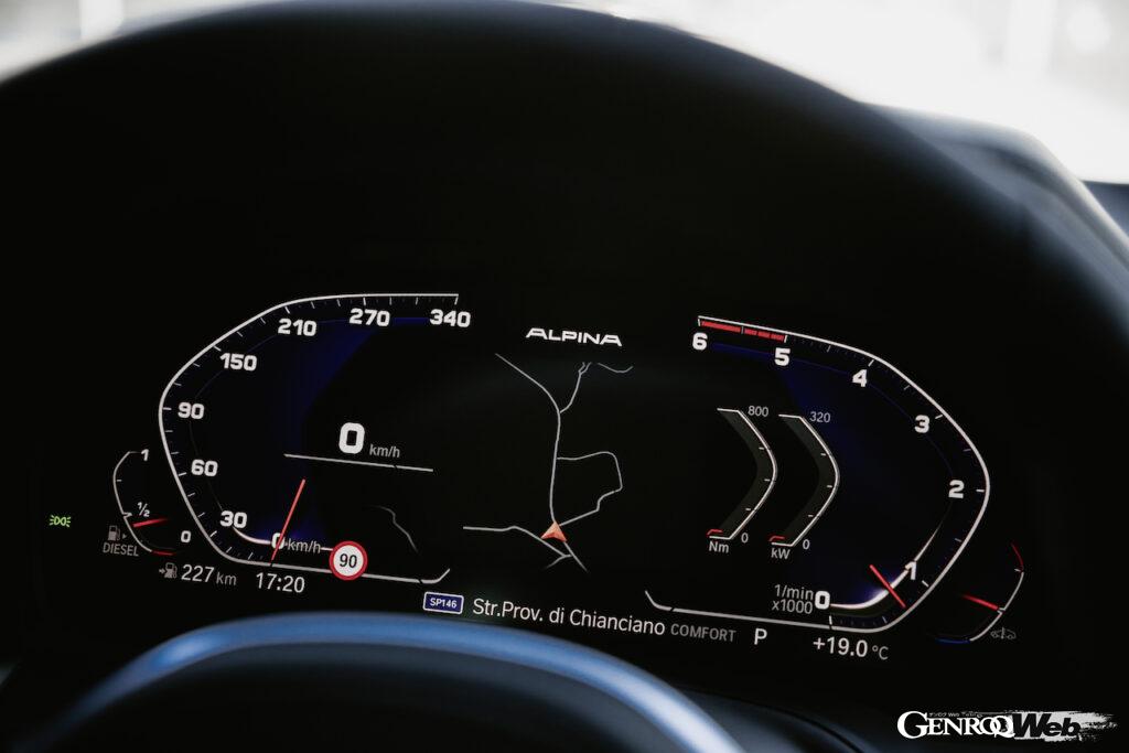 「最大トルク730Nm！ 抜群の走行性能と効率性を両立したディーゼルモデル「BMWアルピナ D4 S グランクーペ」で地平を目指せ」の32枚目の画像