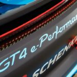電動レーシングカー「ポルシェ 718 ケイマン GT4 eパフォーマンス」、グッドウッドで初披露 【動画】 - GT4 ePerformance in Goodwood